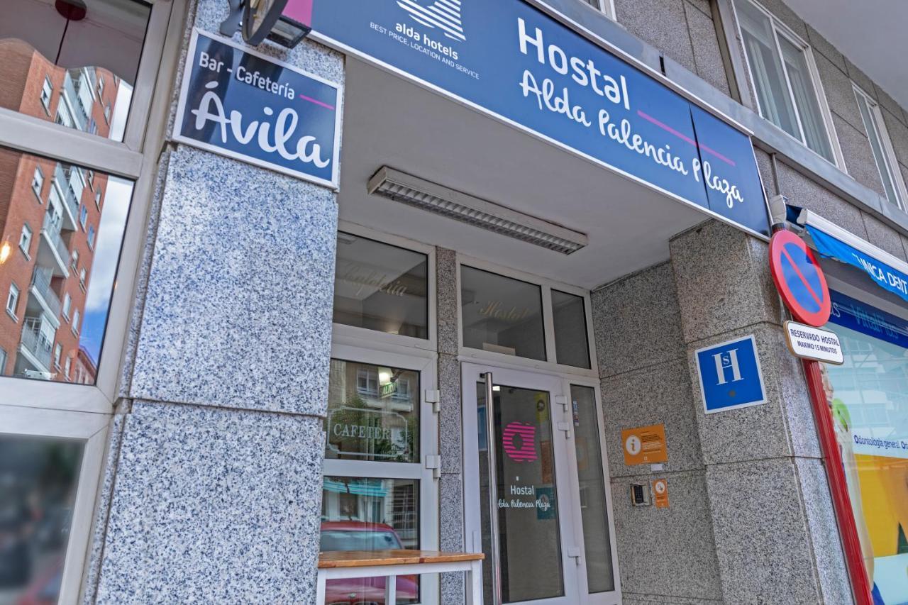 Hostal Alda Palencia Plaza Bagian luar foto